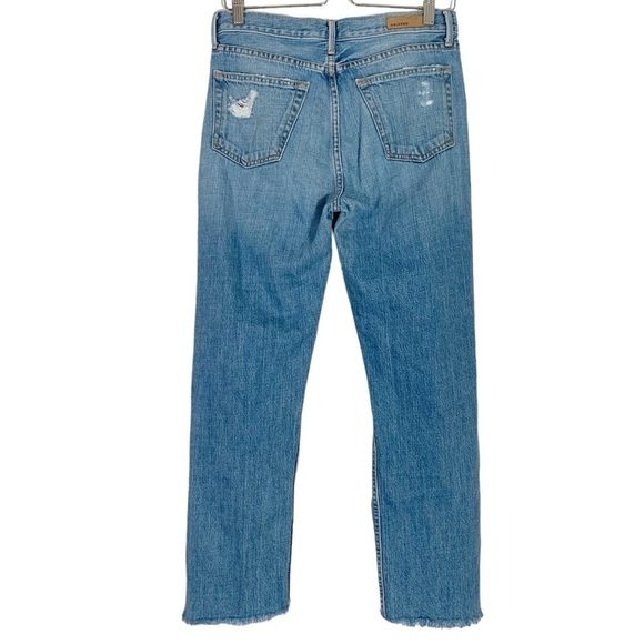 GRLFRND Helena High Rise Distressed Jeans Size 28 - Picture 4 of 8
